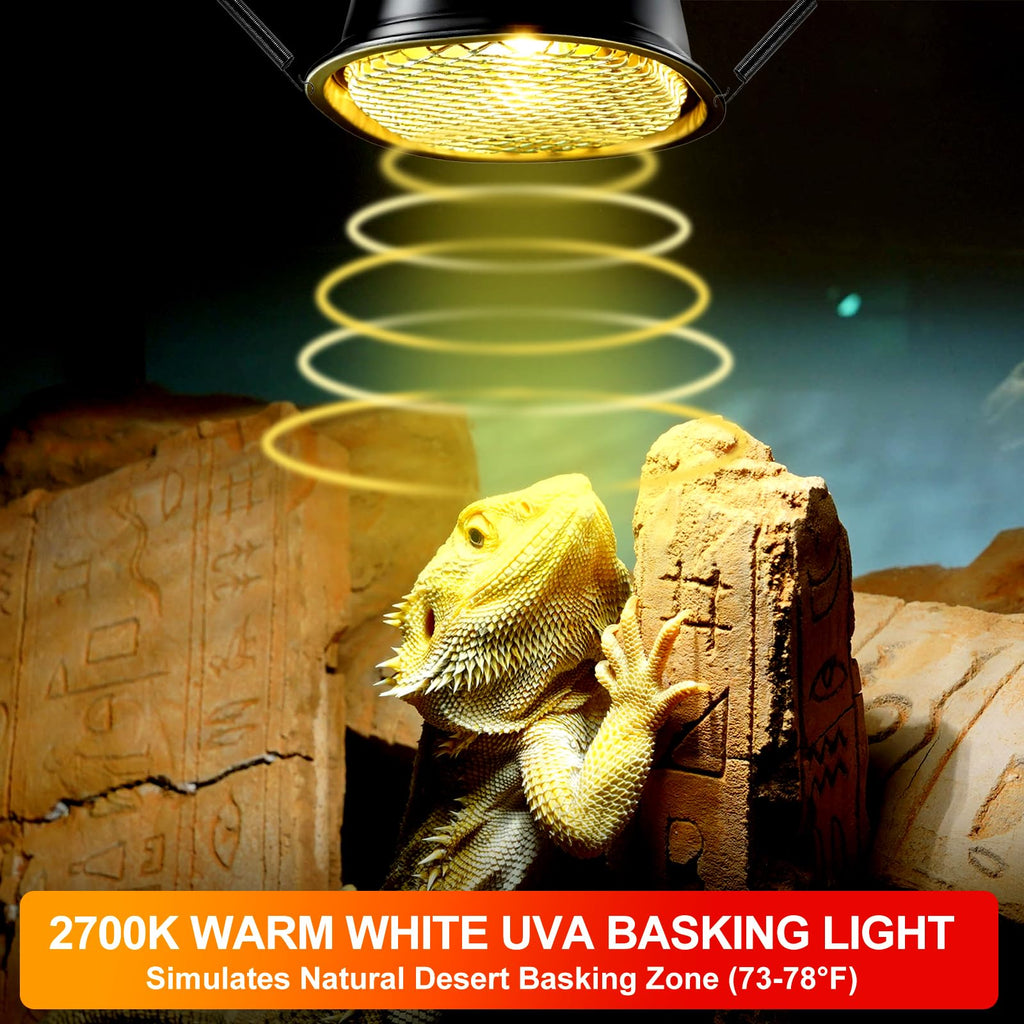 50W UVA Basking Light Fixture with Safety Mesh Kit B21226