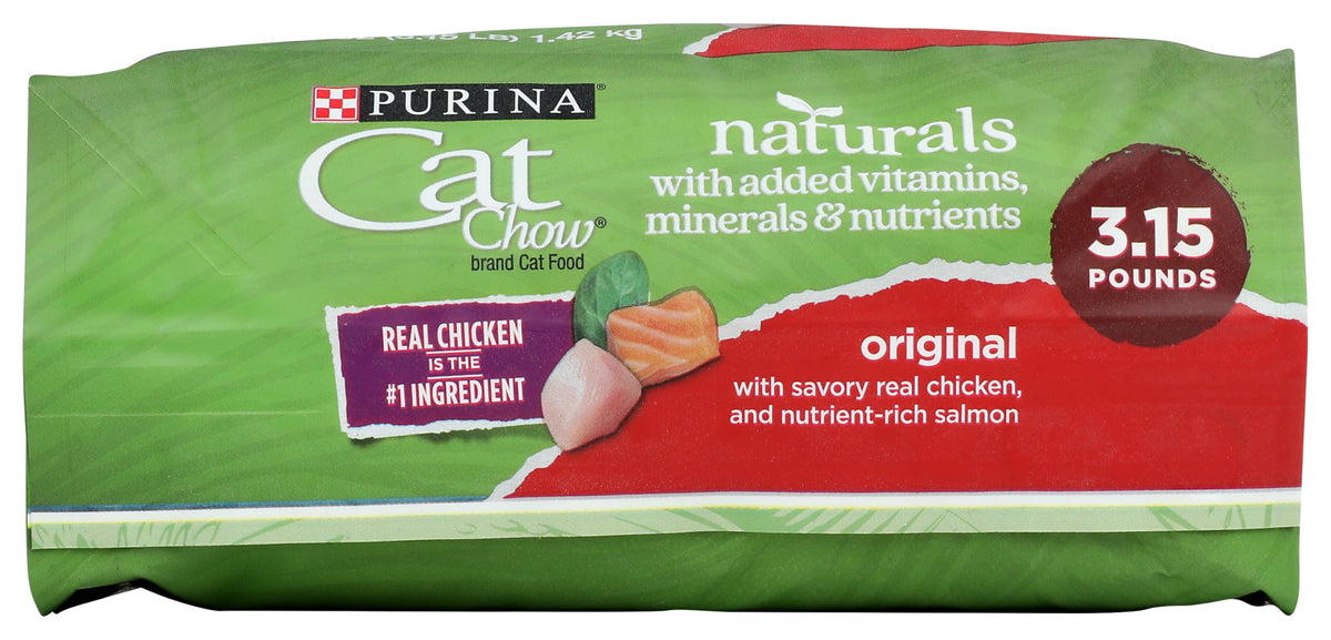 Dry Cat Food With Real Chicken 3.15 Lb Bag E91397