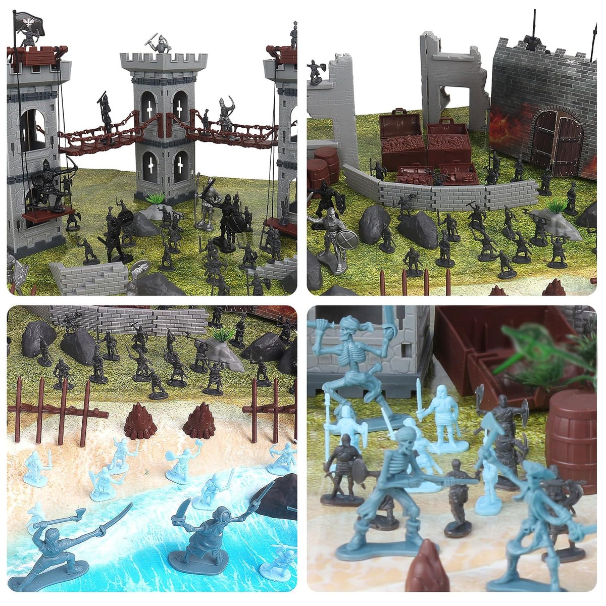 Army Men Action Figures Toy Soldiers Set P73474