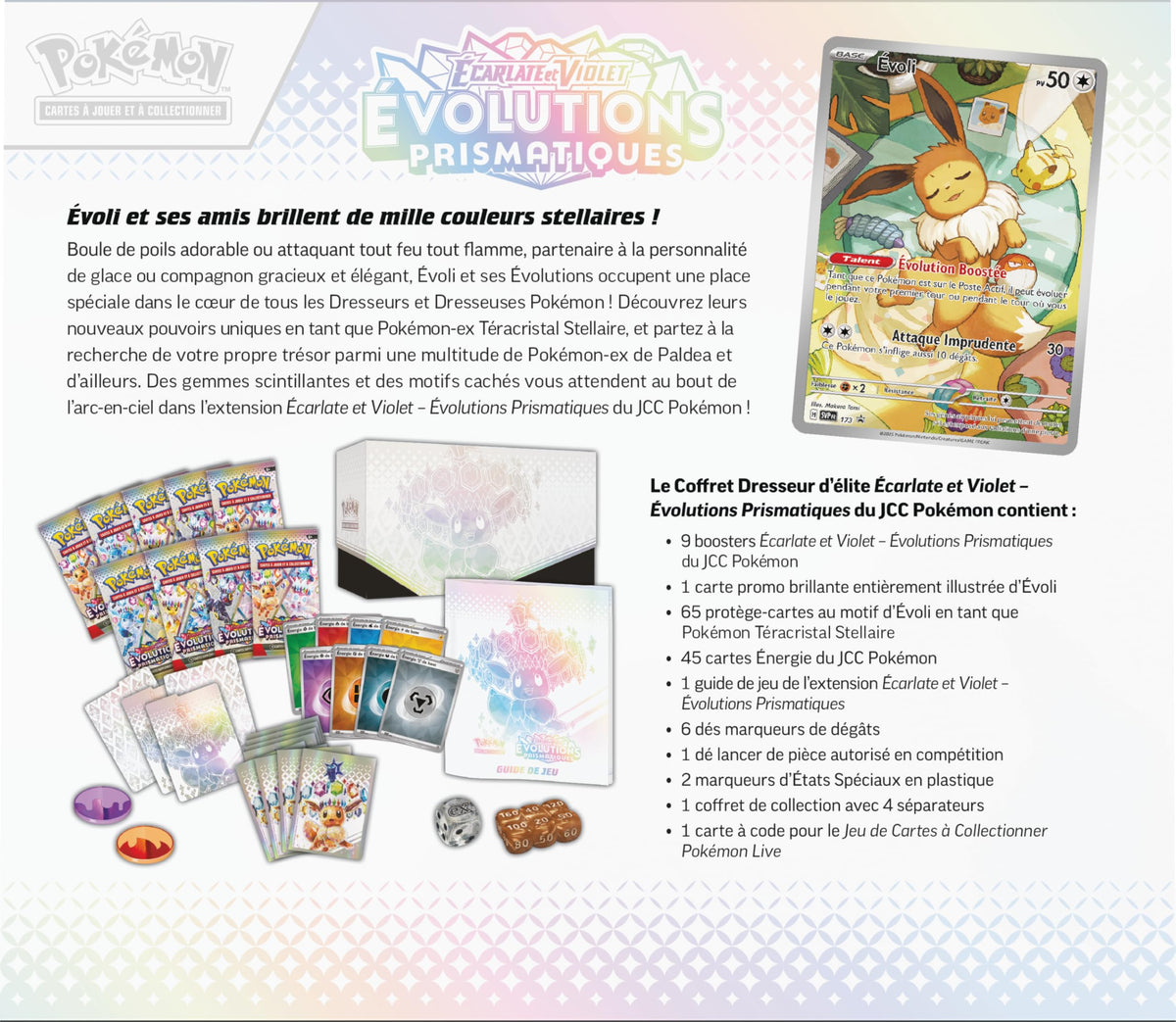 Pokémon TCG Elite Trainer Set with 9 Booster Packs B9658