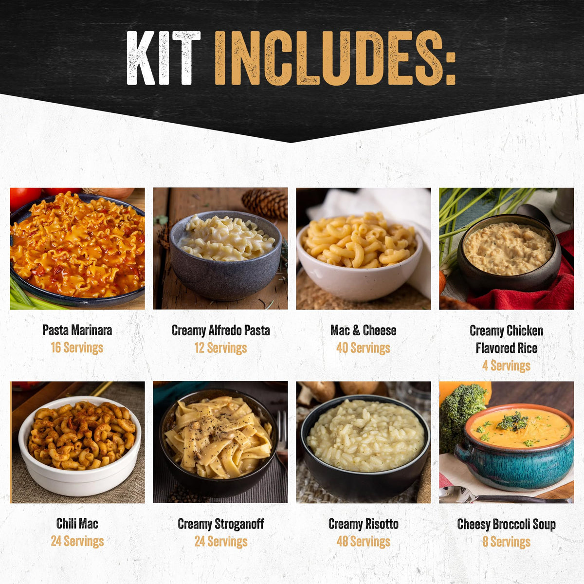 3-Month Emergency Food Supply 846 Servings N974