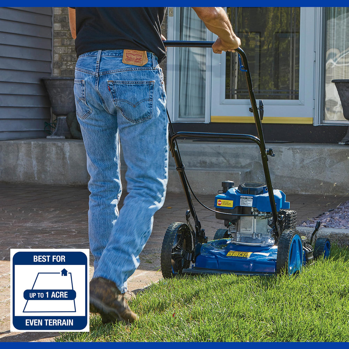 21in. 3-in-1 Gas Lawn Mower B36589