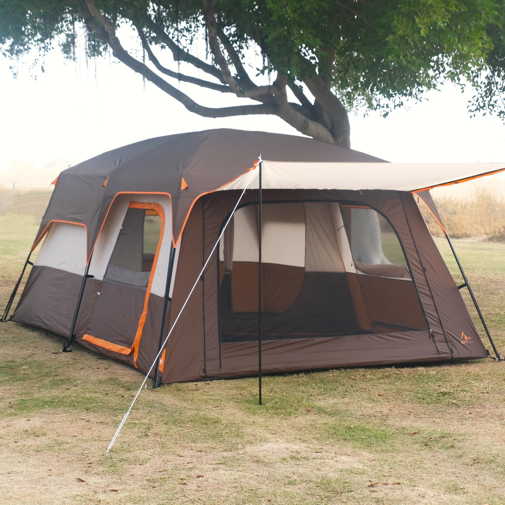 Extra Large 10-12-14 Person Cabin Tent D485