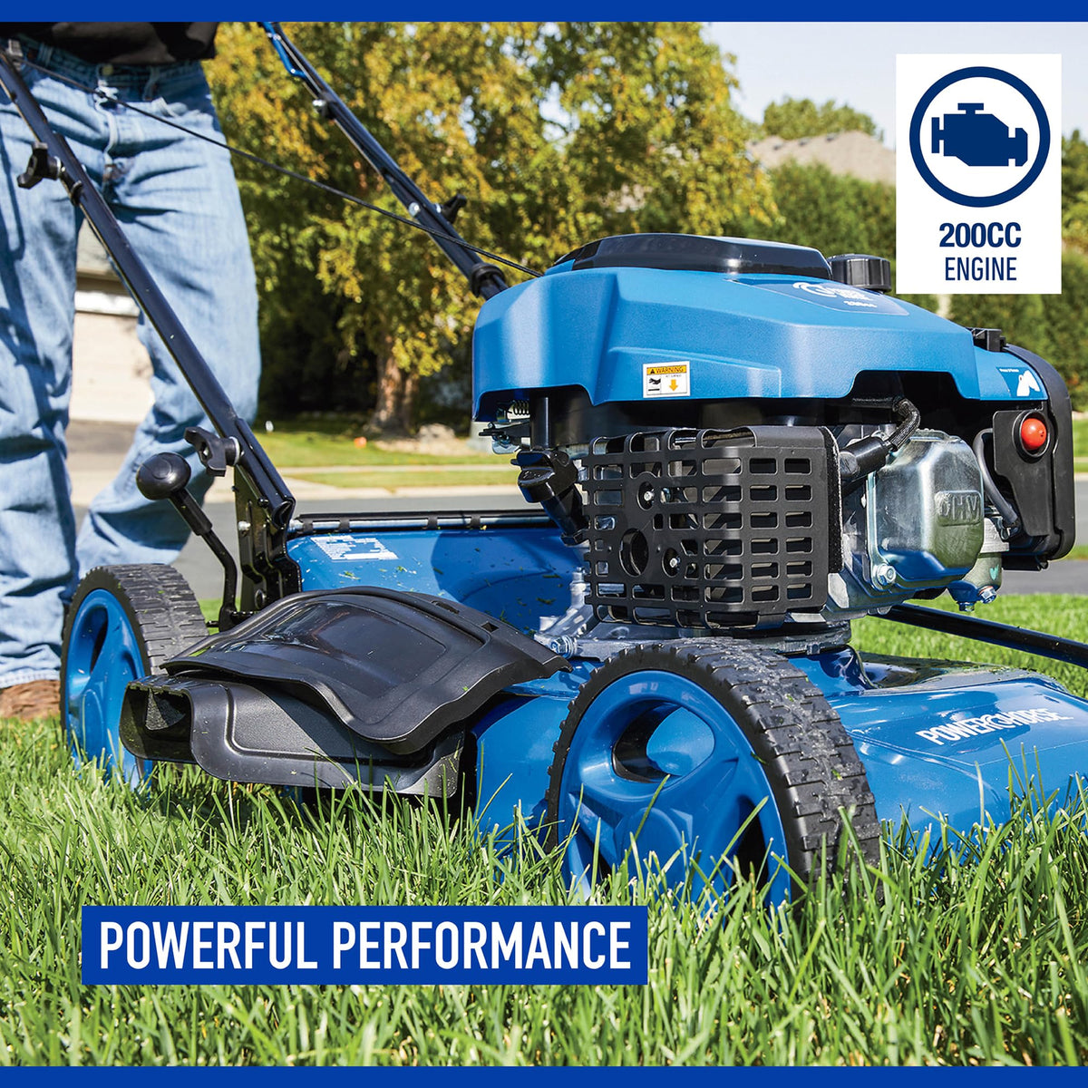 21in. 3-in-1 Gas Lawn Mower B36589