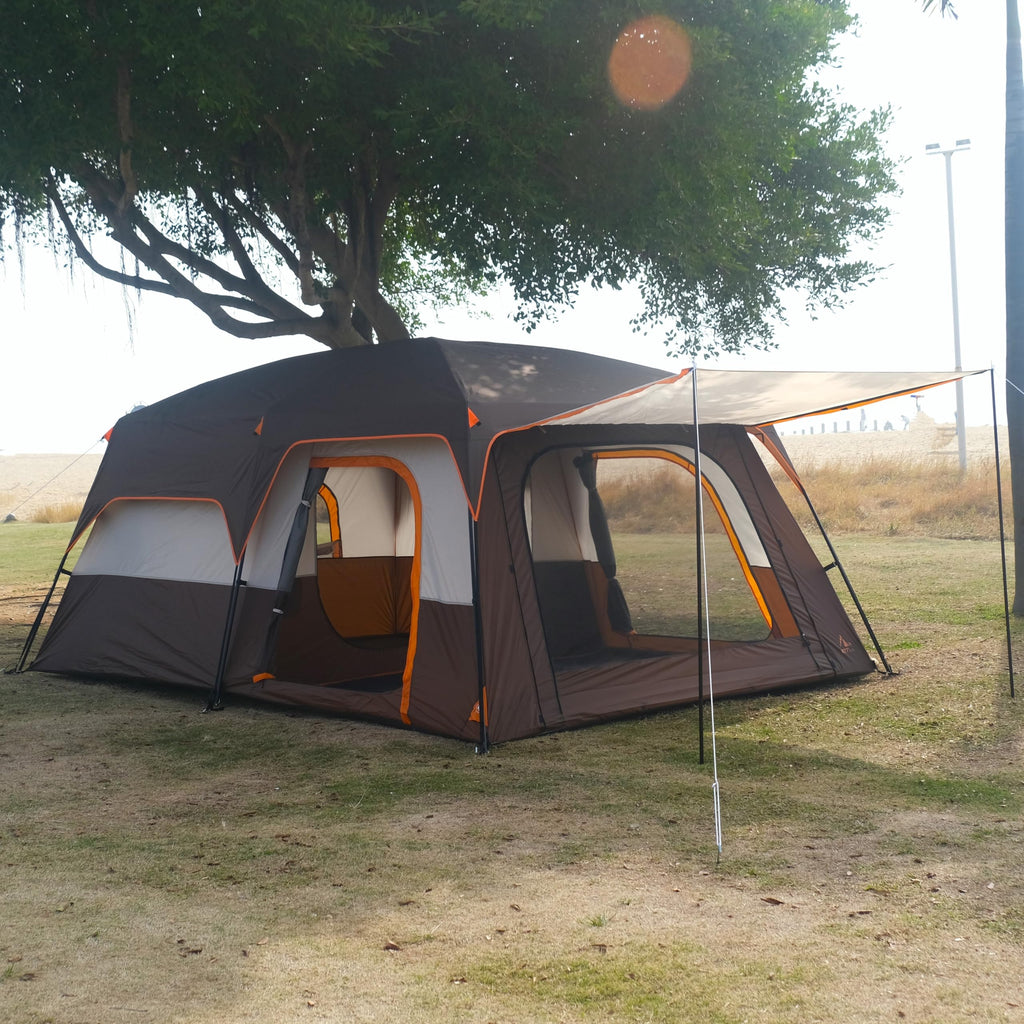 Extra Large 10-12-14 Person Cabin Tent D485